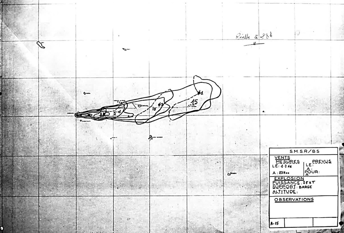 retombees radiologique Aldébaran calculer