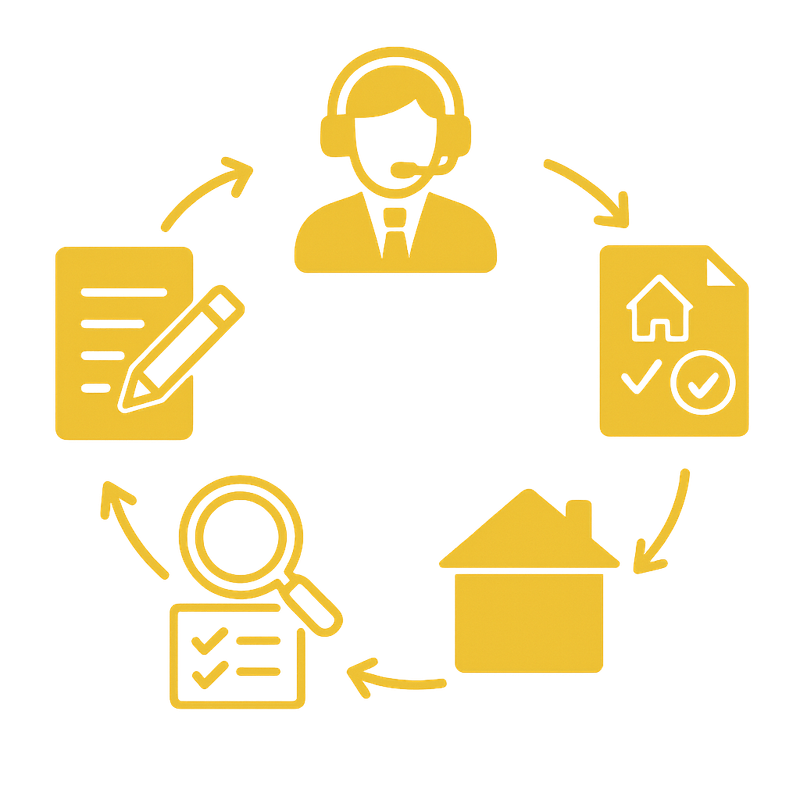 Property Process Illustration