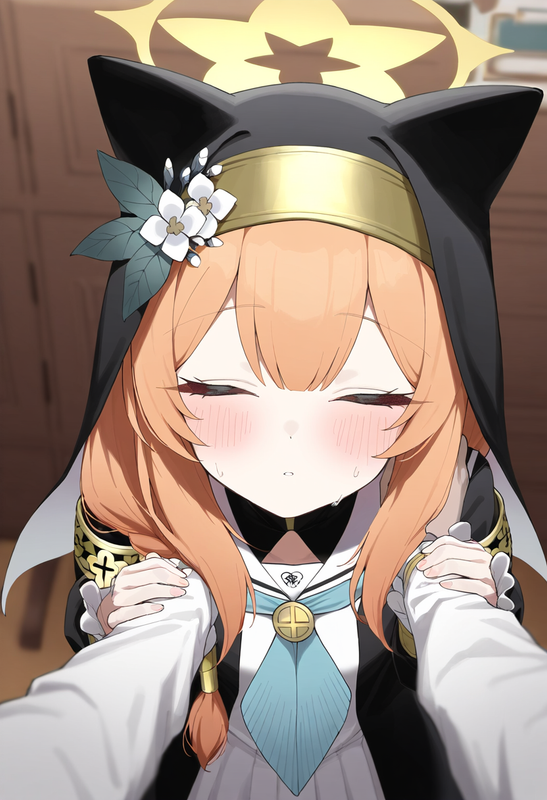 1girl, mari (blue archive), blue archive, official art, healthyman, cowboy shot, s-2397486592