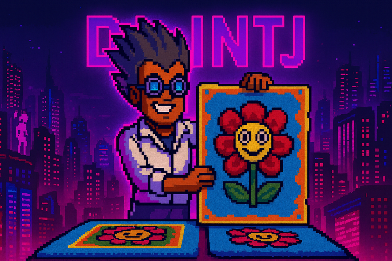 Handgemachter Tufting-Teppich von SideSocks