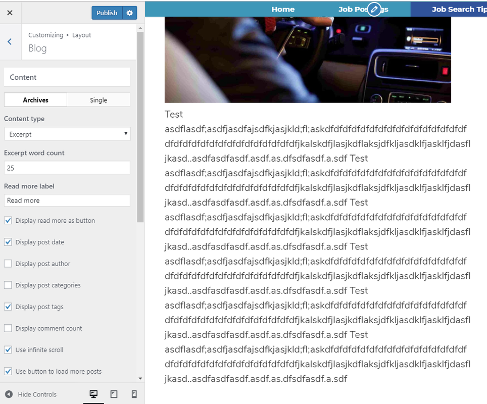Screenshot of Excerpt