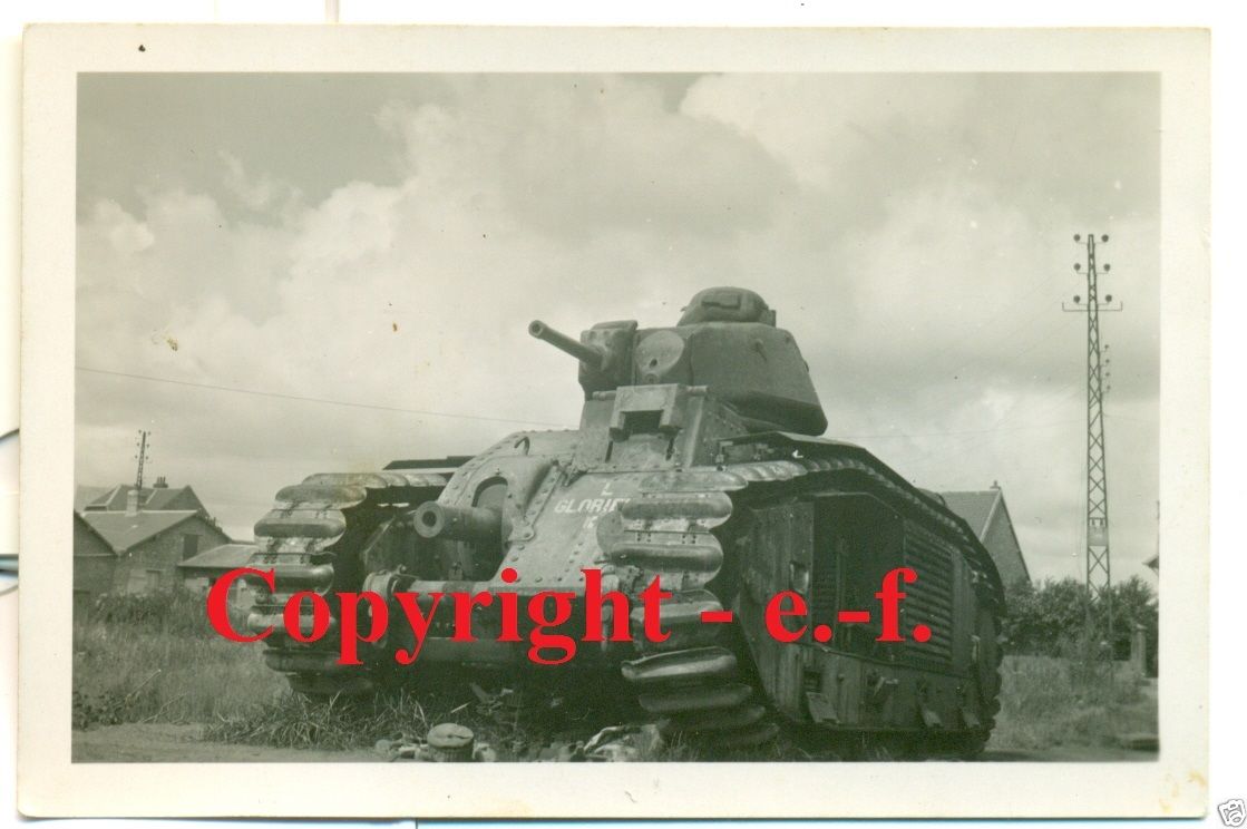 FOTO - PANZER - Französischer PANZER 1