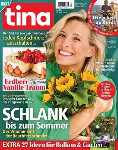 Cover: Tina Frauenmagazin No 20 vom 10  Mai 2023
