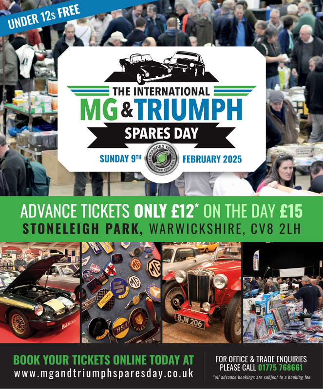 MG & Triumph 2025 Ad (320x265mm)