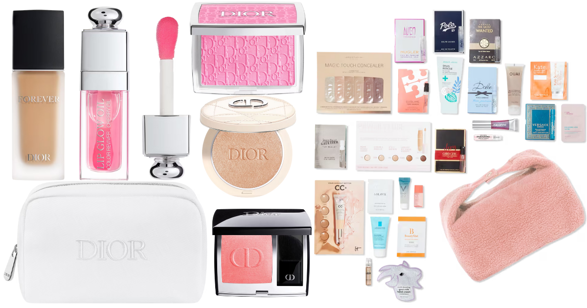 HOT DIOR DEAL! Dior Products + Mystery Freebie & FREE Dior Pouch HOT DIOR DEAL! Dior Products + Mystery Freebie & FREE Dior Pouch