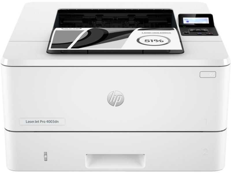 Impresora láser monocromática HP LaserJet Pro 4003n, diseñada para oficinas.