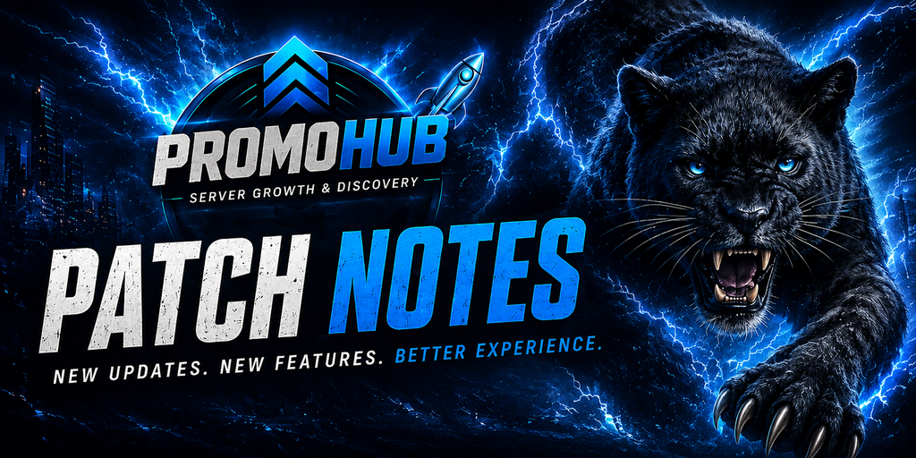 Big Update: The Community Hub is Now the Main Page of PromoHub! π₯