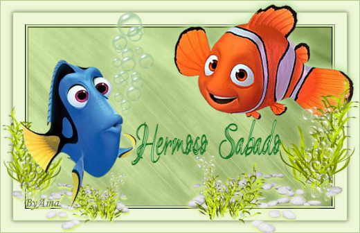 Nemo y Doris  Sabado