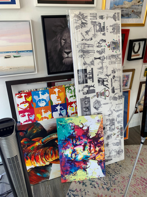 Large format printing example with vibrant colors