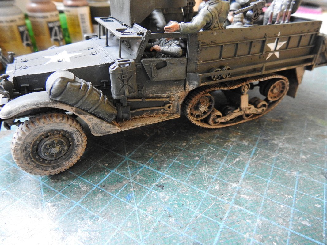 M3A2 Halftrack, Tamiya 1/35  DSCN2311