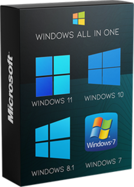 Windows ALL (7,8.1,10,11) All Editions With Updates AIO 83in1 (x86/x64) July 2021 Preactivated