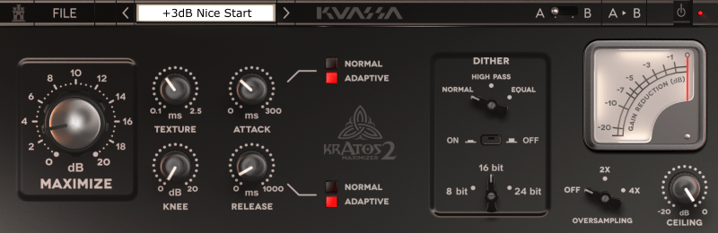 Kuassa Kratos 2 Maximizer 2.1.0