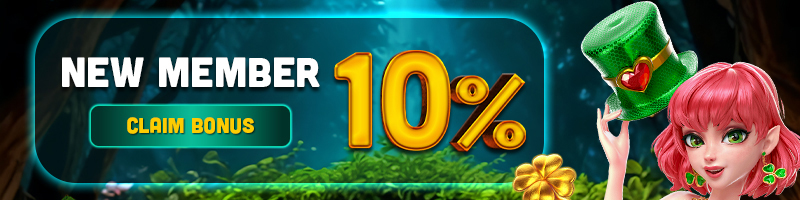 BONUS NEW MEMBER 10%