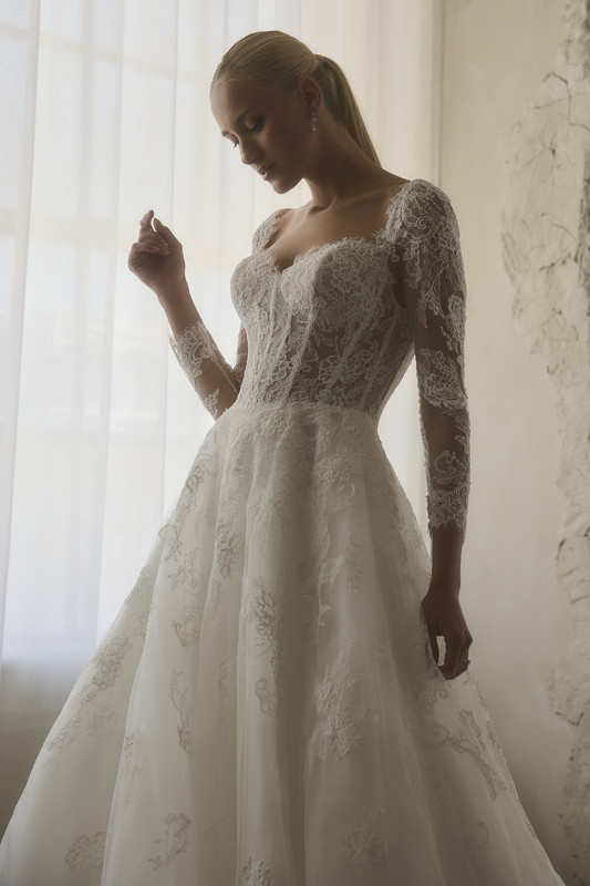 Casablanca Bridal Emmaline Bodice Close Up