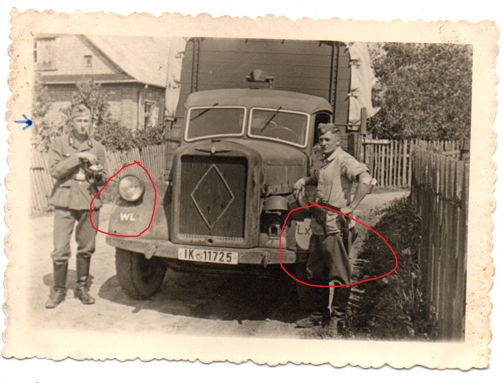 Foto Zamość Polen Poland LKW Kennung Verpflegung