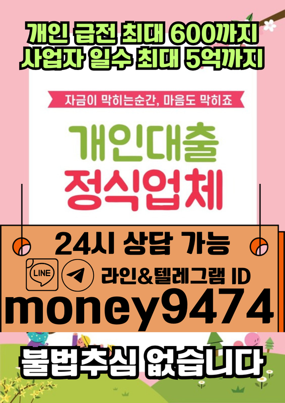 개인돈 급전 일수 대출