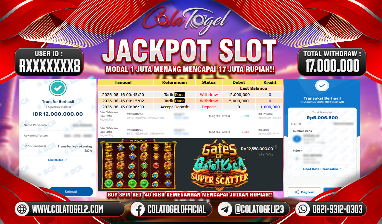 JACKPOT SLOT GACOR!!