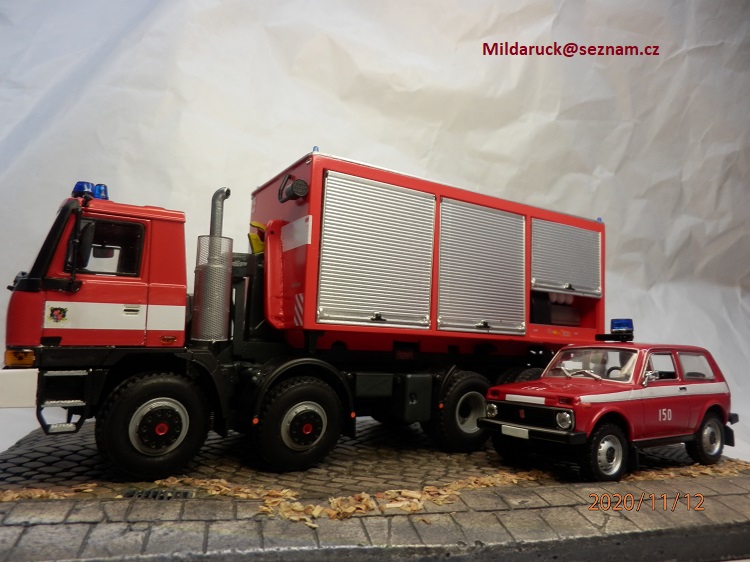 Tatra 815 8x8 hák nosič Hasiči  (3)