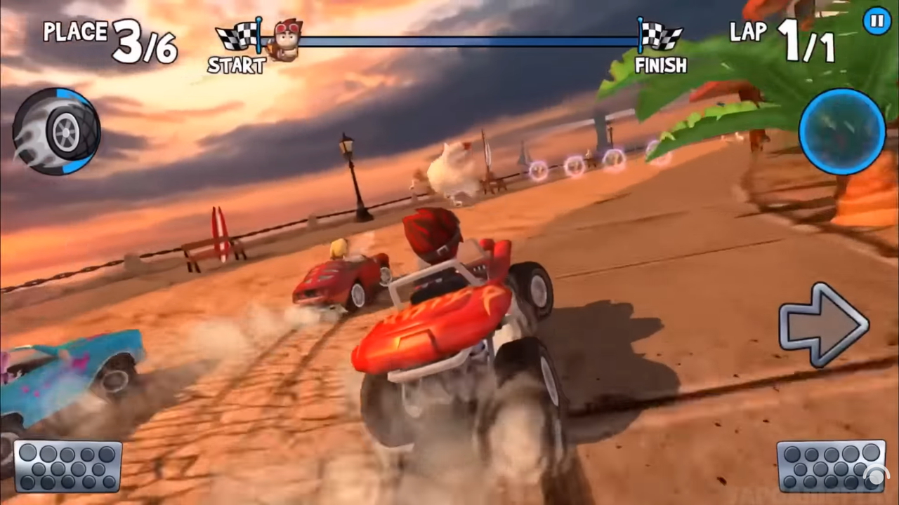 beach buggy - beach racing game