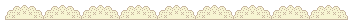 upside down yellowed pixel lace divider