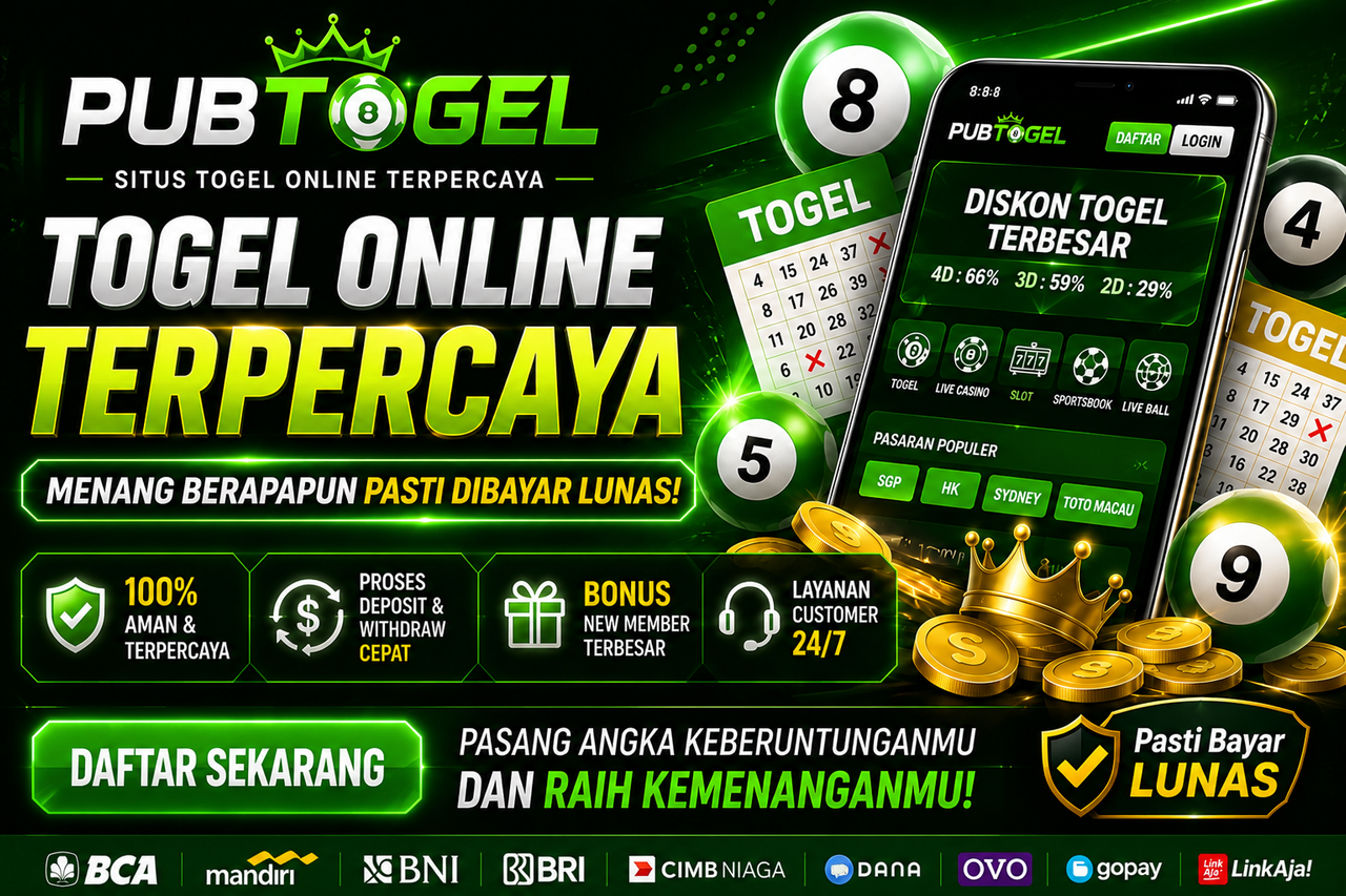 PUBTOGEL : Situs Toto Togel 4D HK SDY SGP Terpercaya Hari Ini