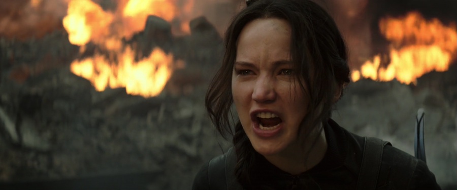 The Hunger Games: Mockingjay - Part 1 2014 BluRay [Hindi + Tamil + Telugu + English] 480p, 720p, 1080p ESub Screenshot