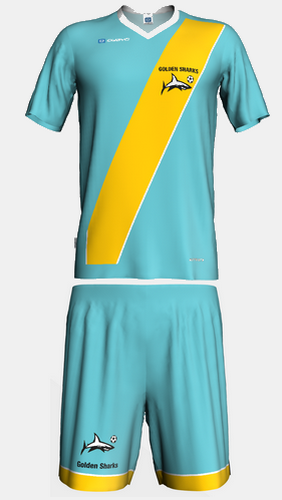 Tenue officielle des Golden Sharks. Tenue officielle des Golden Sharks.