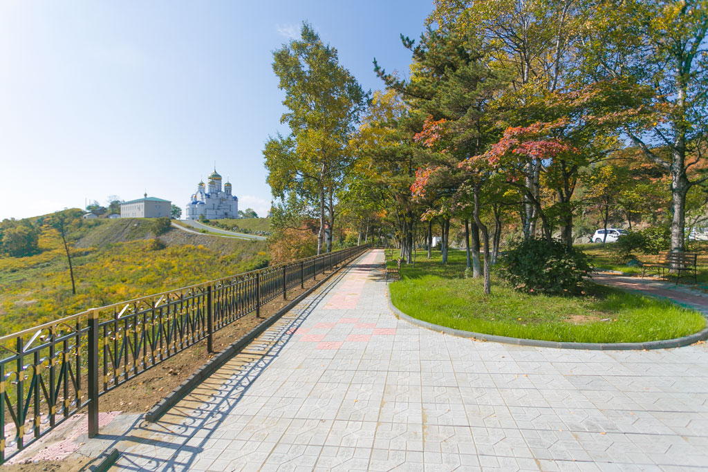 Городской парк находка