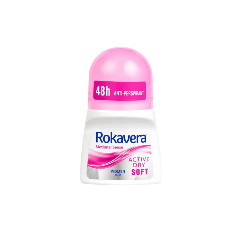 Rocavira Smooth Deodorant, Pink, 50ml