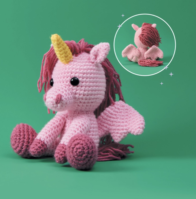 Crochet Magical Creatures: 20 Easy Amigurumi Patterns