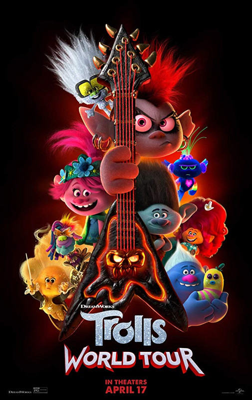 Poster film Trolls World Tour 