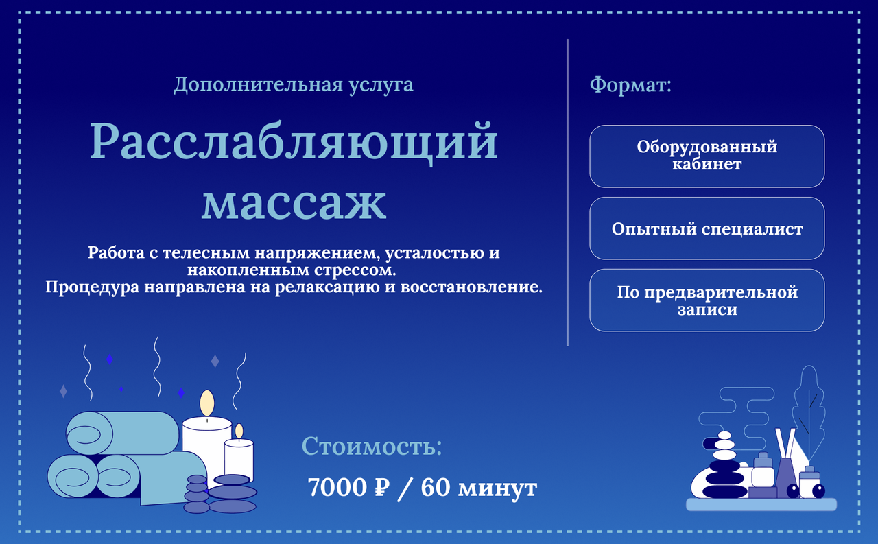 Дополнительные услуги