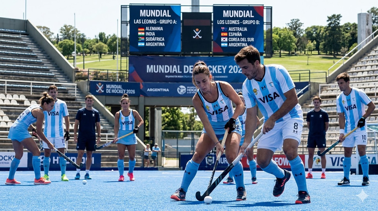 Mundial de Hockey 2026: Conocidos los Rivales de Las Leonas y Los Leones