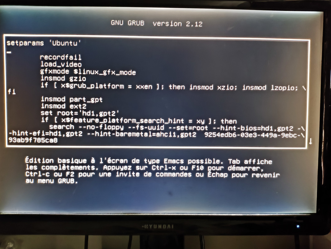 grub xubuntu 25.04 1