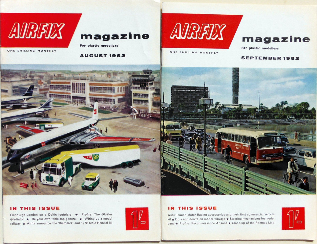 Airfix Magazine Vol.3 No.3&4 (Aug. & Sep. 1962)