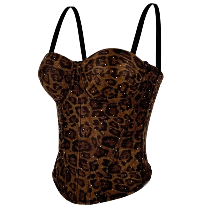 Irregular fishbone corset