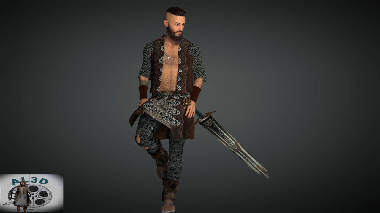 Iclone HD Viking Male - Tommy