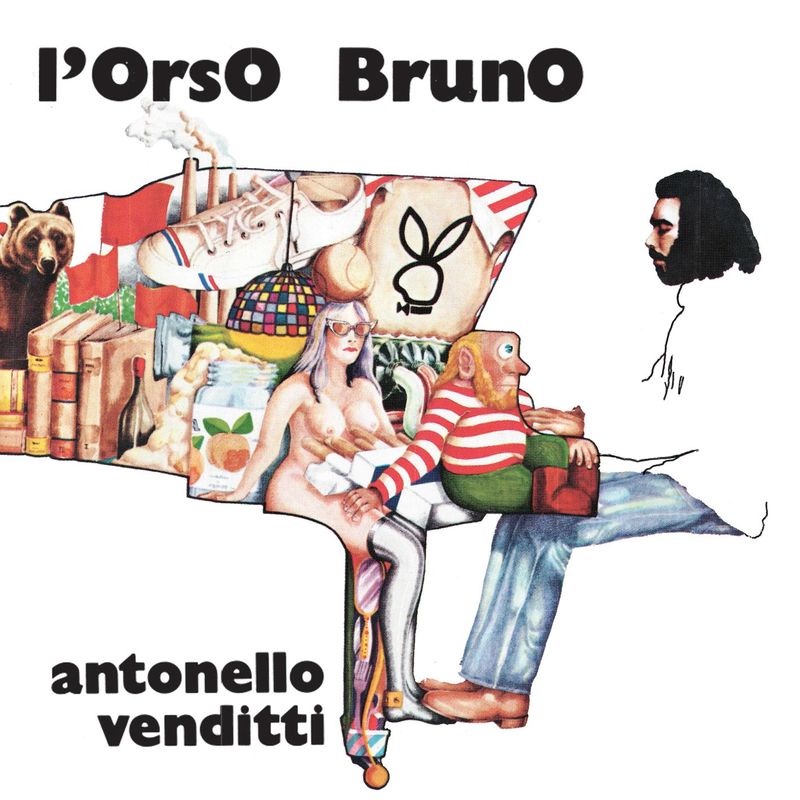 Antonello Venditti - L'Orso Bruno (Album, Heinz Music, 1973) FLAC LossLess