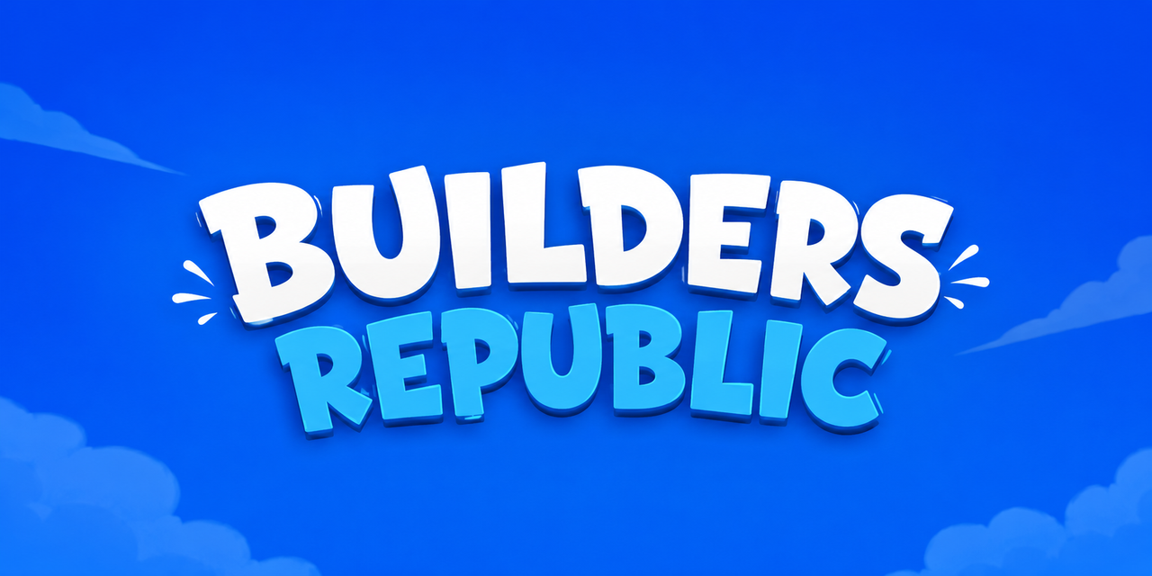 Баннер сервера [EU] Builders Republic | FREE VIP | Creative | Sandbox