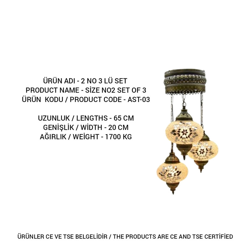 AST-03 mosaic lamp