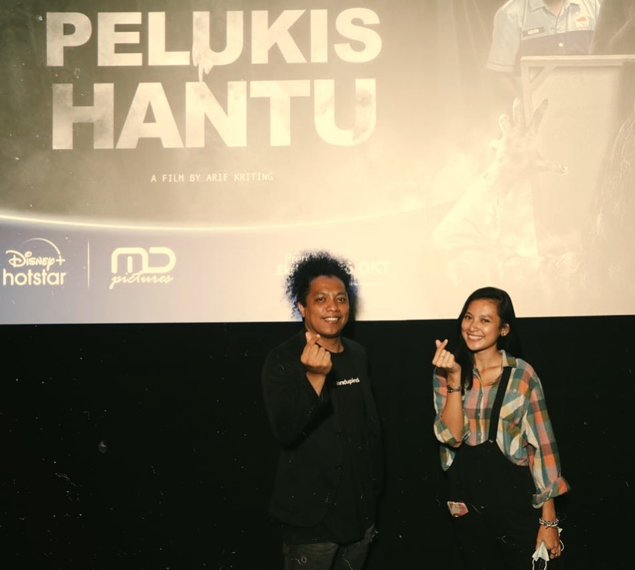 Arie Kriting dan Indah Permatasari 