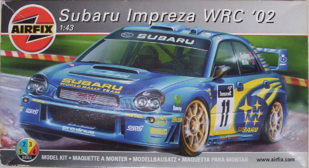 Airfix 43 Impreza WRC'02
