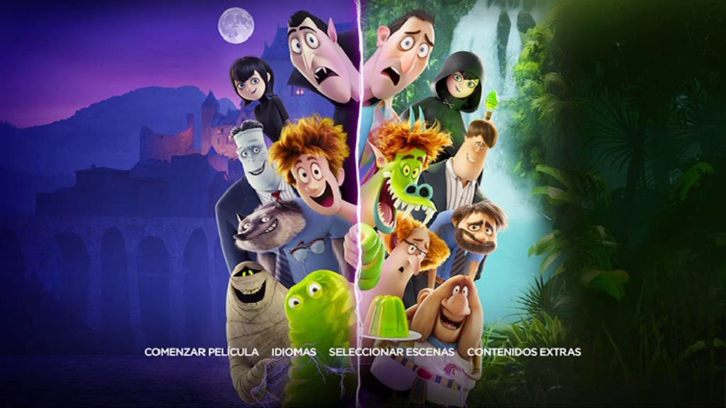 HOTEL TRANSYLVANIA TRANSFORMANIA MENU - Hotel Transilvania: Transformanía [2022] [Comedia, fantástico] [DVD9] [PAL] [Leng. ESP/FRA/ENG/DEU] [Subt. Multi]