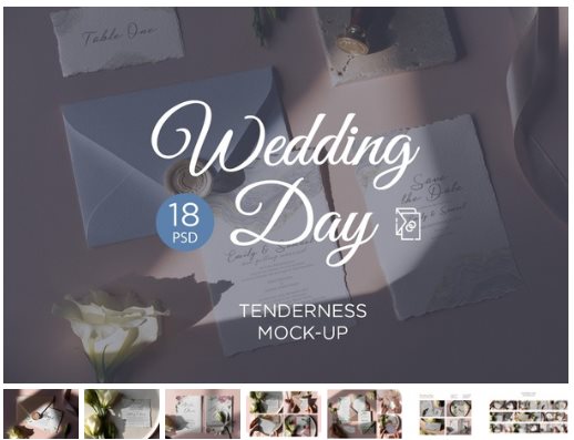 Wedding Day Mock-Up Tenderness