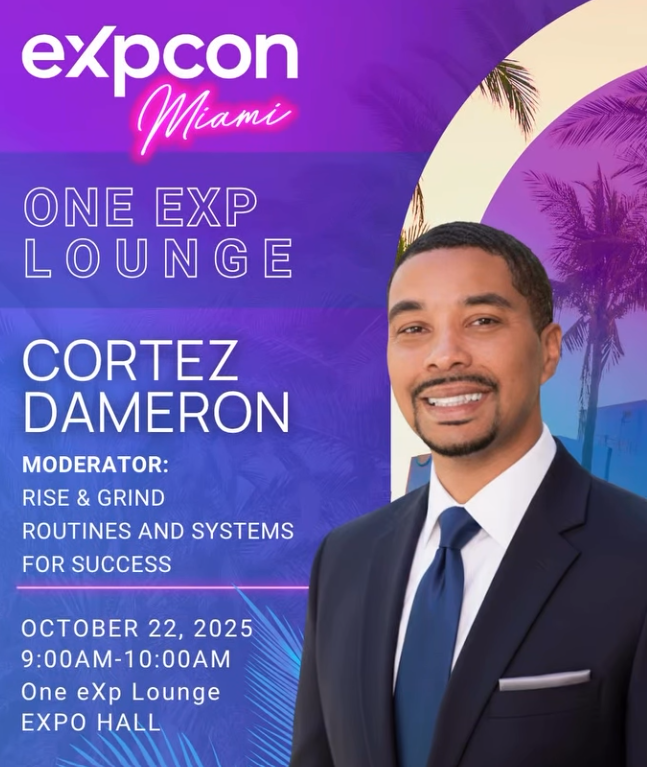 Cortez Dameron at EXPCON 2025 Miami