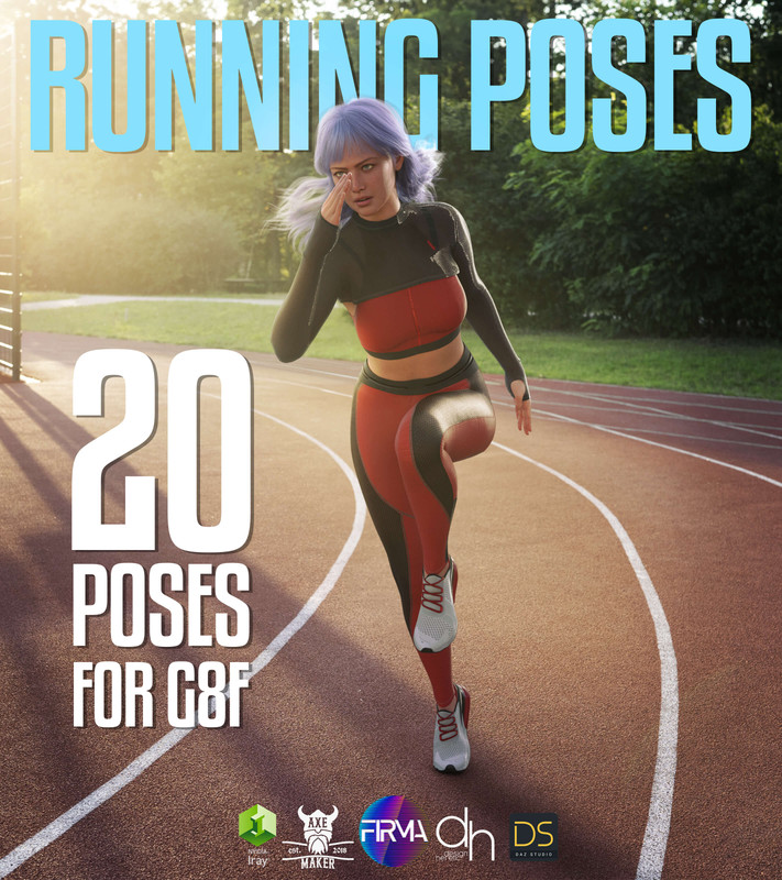 Running Poses – Pose Pack