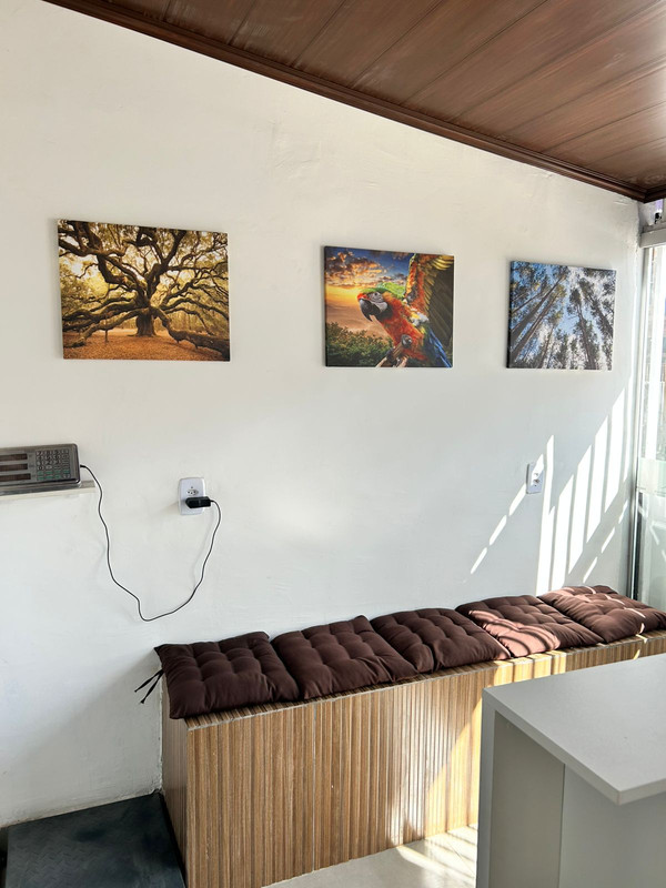 Balcão da recepção da clínica DSR VET