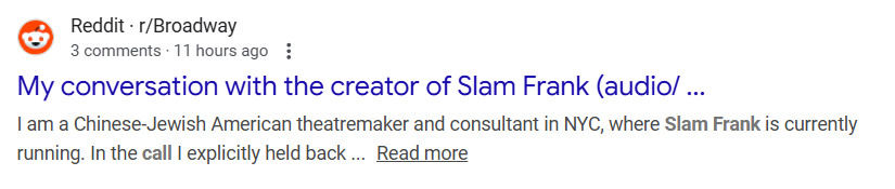 Slam Frank's Blatantly Anti-Semitic IG Post