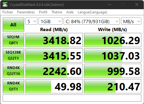 SOLVED] - PNY CS3030 NVMe SSD slow write-speed ? | Tom's Hardware Forum