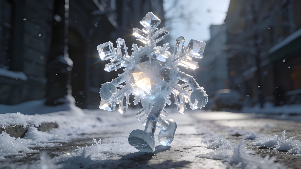 Walking Snowflake